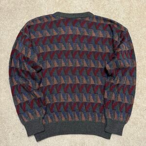 Vintage Jantzen Classics Geometric Knit Sweater Large